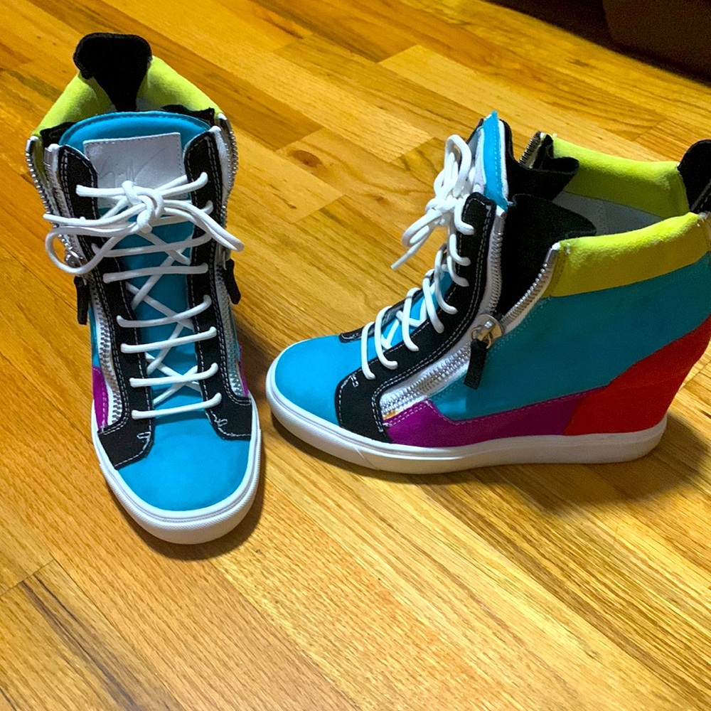 Giuseppe Zanotti wedge sneakers